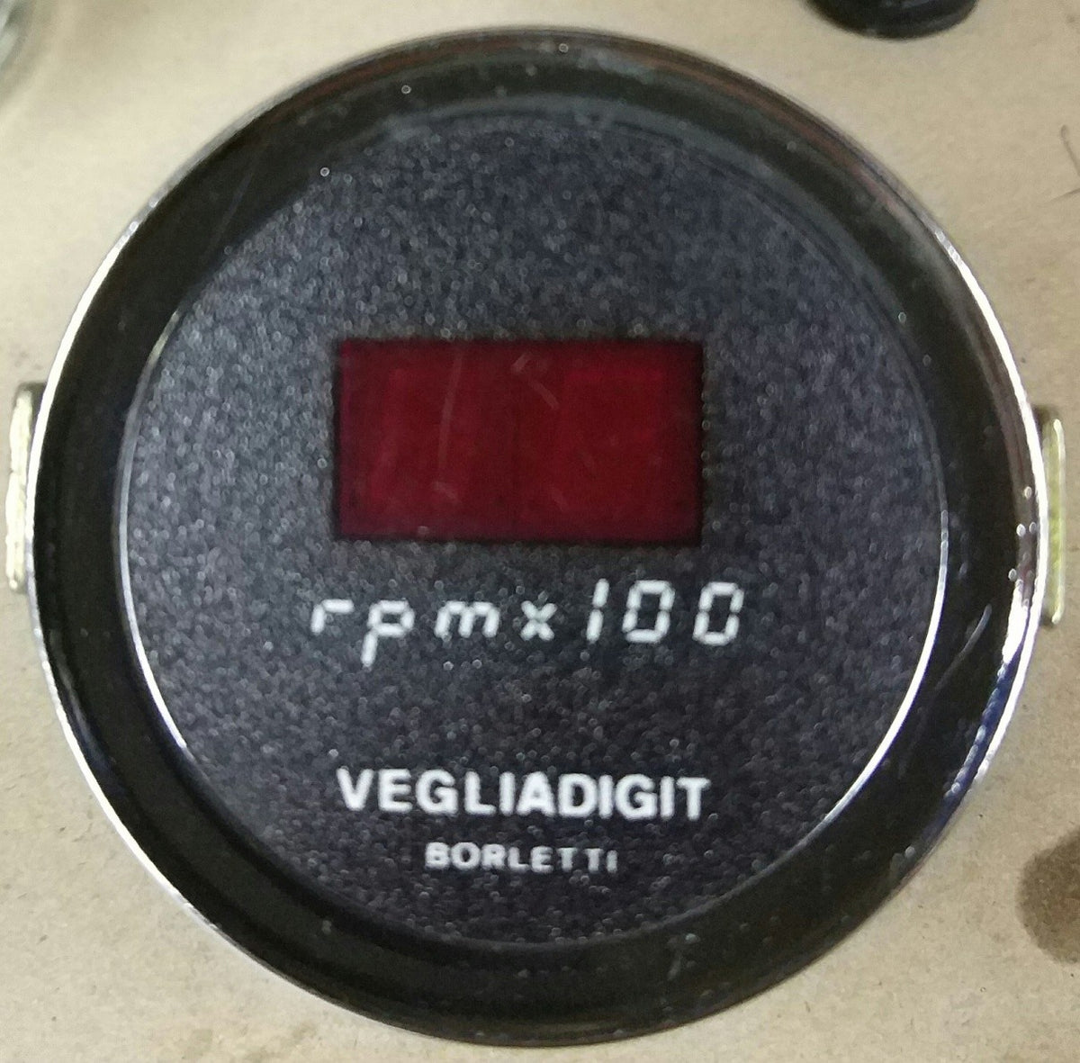 Drehzahlmesser/Drehzahlmesser Seat 124 Vegliadigit Borletti 30C