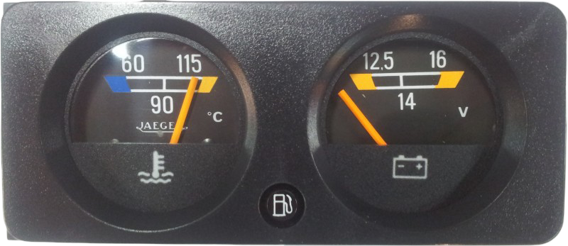 Termómetro y voltímetro Renault