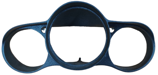 Abarth gauges holder for 3 gauges
