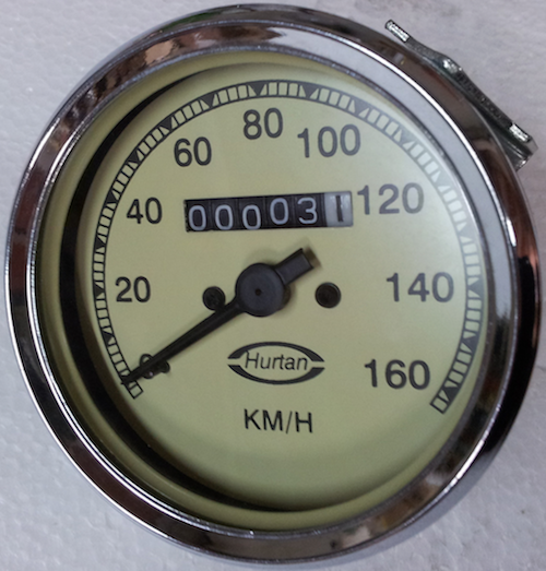 Speedometer/odometer. Hurtan