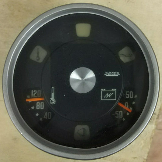 Pegaso double thermometer and ammeter