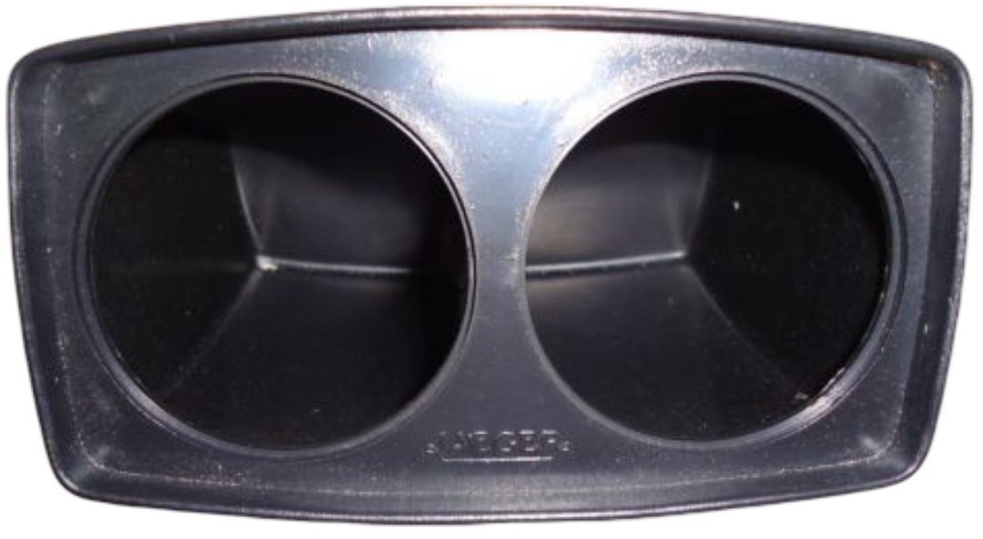 Plastic hood for 2 car gauges of 52mm diameter