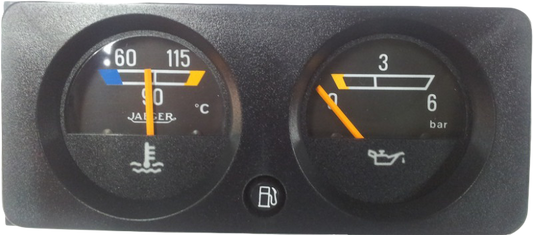 Renault Thermometer and Pressure Gauge