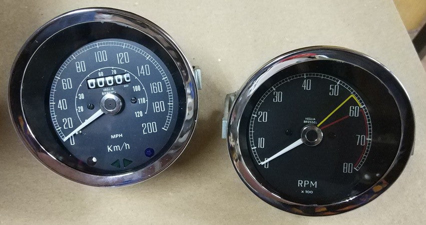 Velocímetro cuentakm. Mini Cooper 1300 200 km/h + Cuentarpm