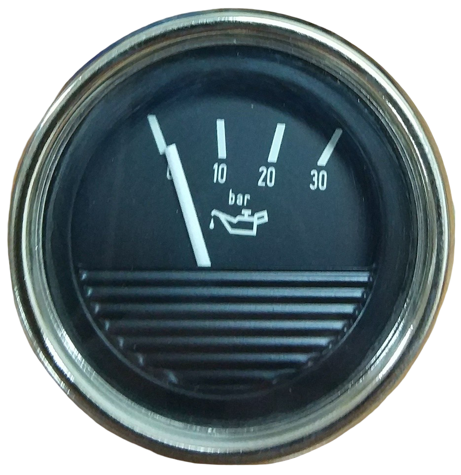 Manómetro mecánico. Reloj presión aceite Jaeger
