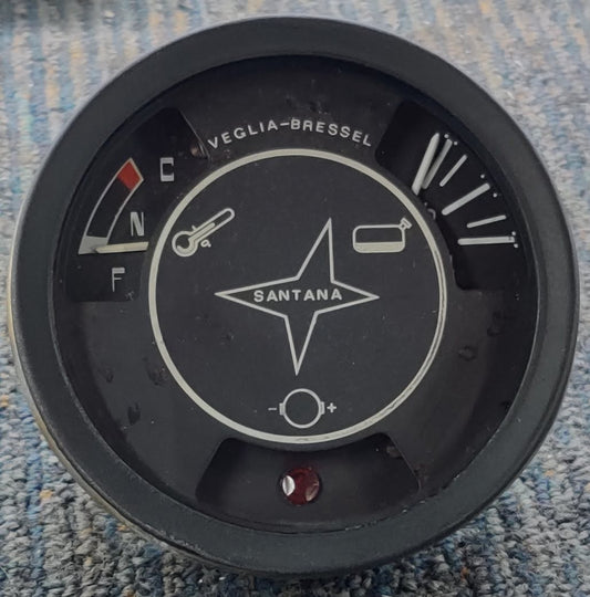 Land Rover Santana Temperature and Fuel Gauge