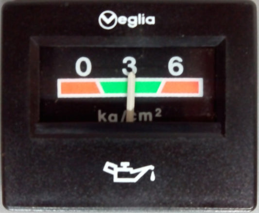 Veglia oil pressure gauge