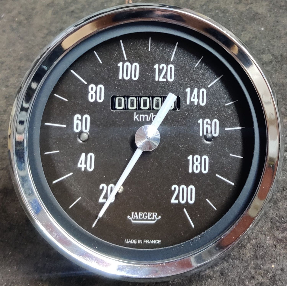 Tachometer/Kilometerzähler. Renault 8s Caravelle, Gordini