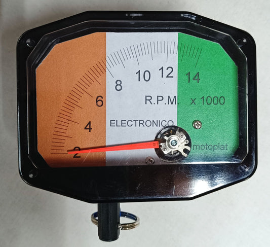 Cuentarrevoluciones cuentavueltas Motoplat Bandera de Irlanda 0-14000 rpm por inducción