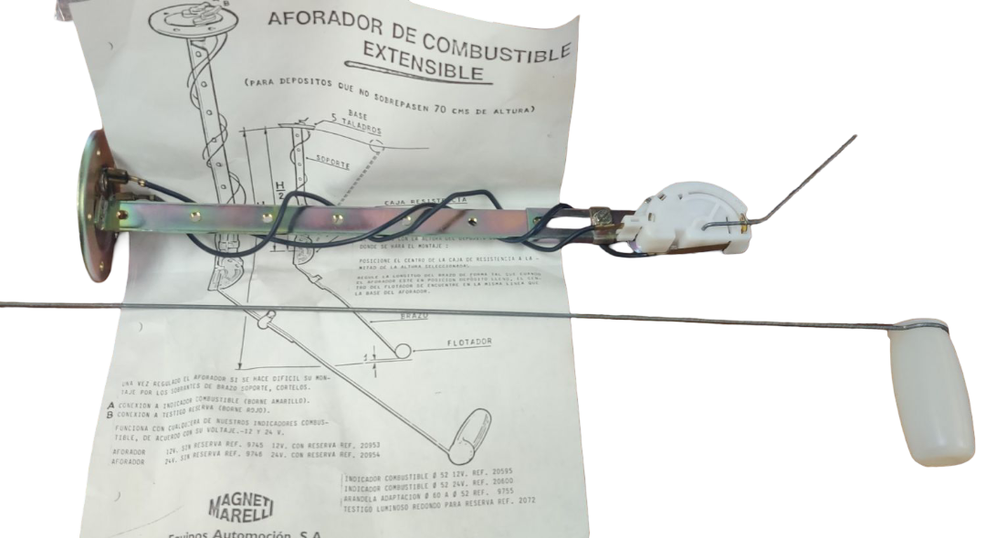 Aforador con reserva 20953