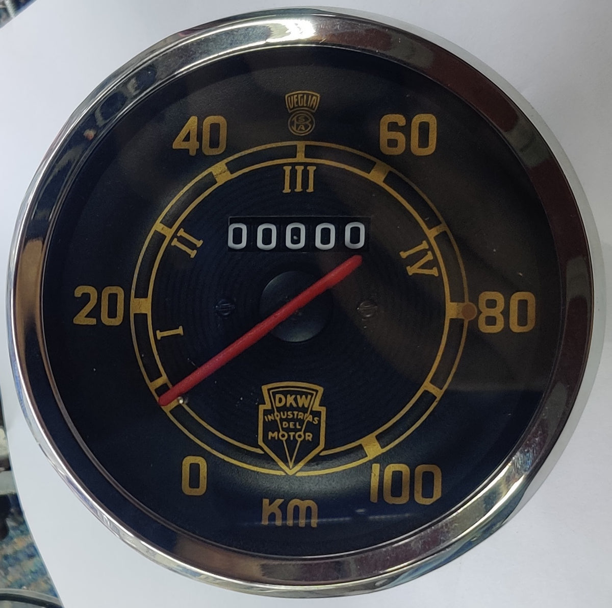 Tachometer/Kilometerzähler. DKW Imosa