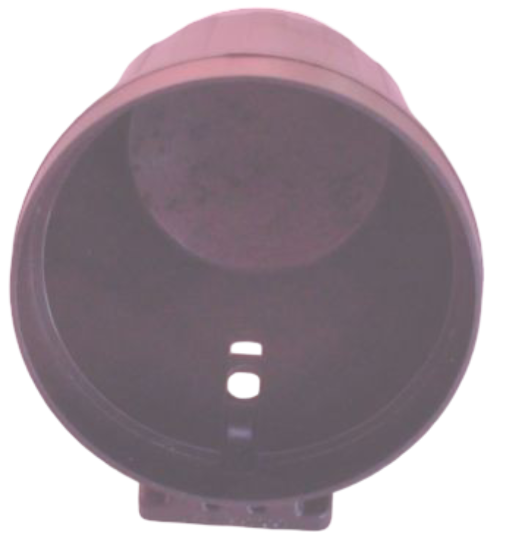Abdeckung für eine Autouhr aus Kunststoff, 52 mm Durchmesser