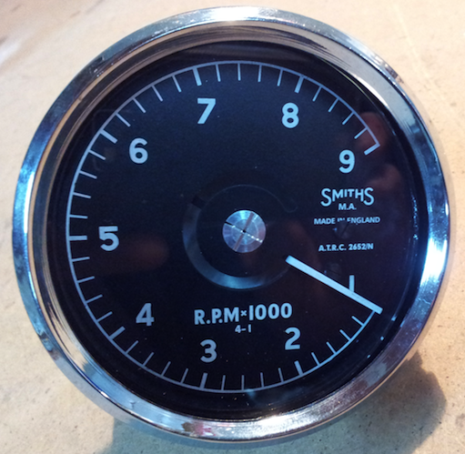 Cuentarrevoluciones Cuentavueltas Smiths 9000 RPM Norton, Manx, G50, 7R, Jawa...
