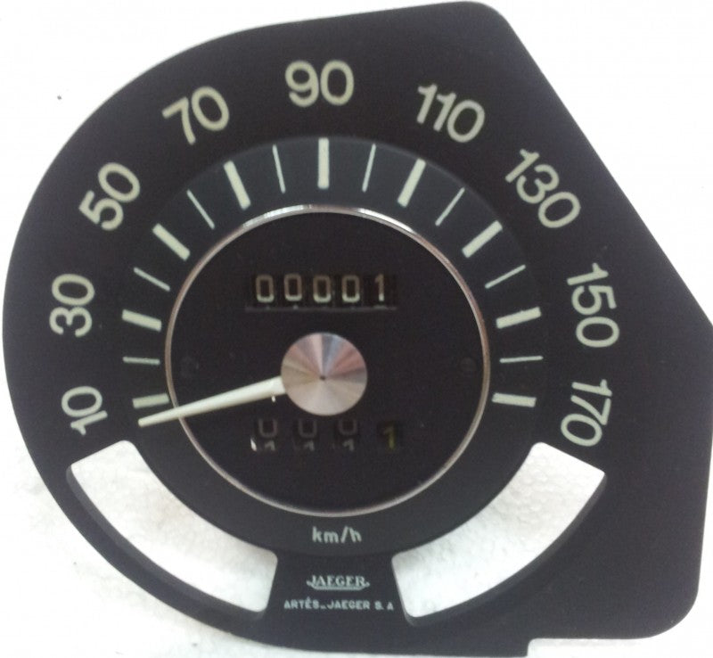 Geschwindigkeitsmesser/Kilometerzähler. Seat 124