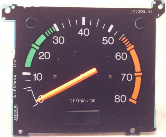 Tachometer/Rev Counter Renault 18