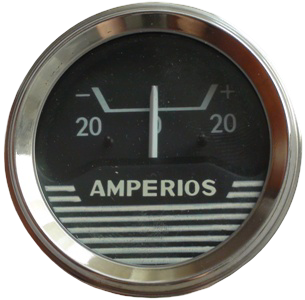 Amperímetro 52mm. Estilo Renault