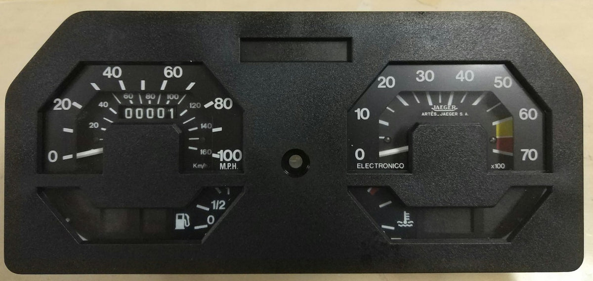 Seat 127 Luxury Instrument Cluster Miles