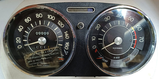 Instrumententafel des Seat 124