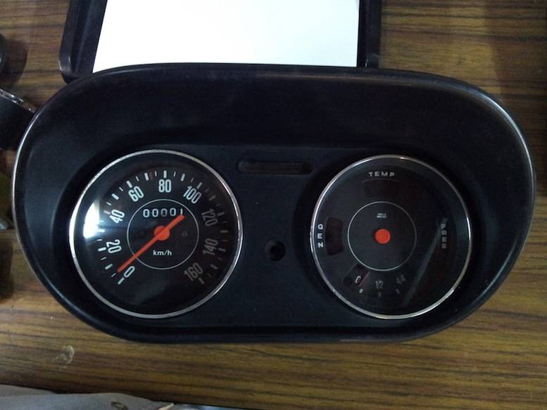 Seat 127 1st series instrument cluster