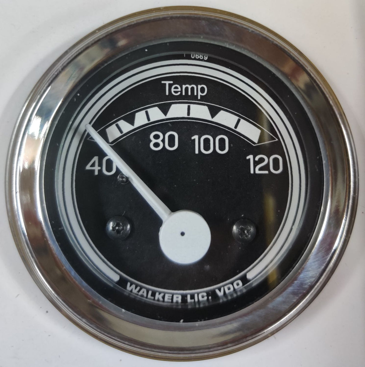 Wassertemperatur-Thermometeruhr mit Thermistor, 52 mm, 6 V