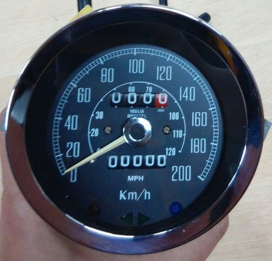 Tachometer/Kilometerzähler. Mini Cooper 1300 200 km/h + Kabel