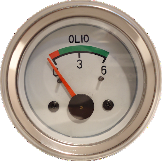 Oil pressure gauge. 52mm