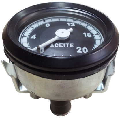 Manómetro. Reloj presión aceite 60mm 0-20 kg/cm2 WALKER VDO AVIS