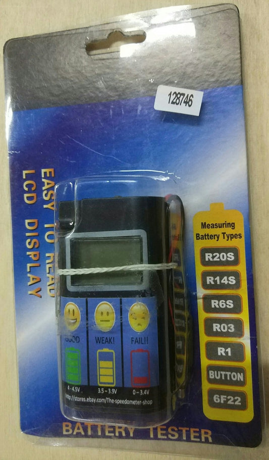 Motoplat Battery Tester Tachometer