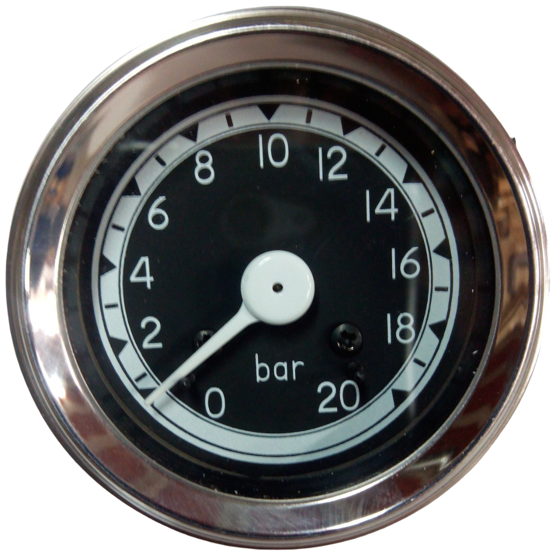 Manómetro. Reloj presión aceite 20 bar