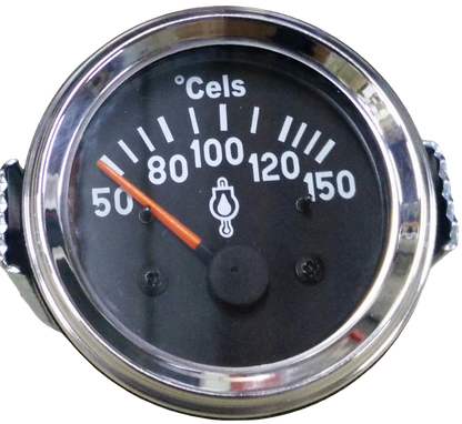 Oil temperature thermometer gauge with thermistor