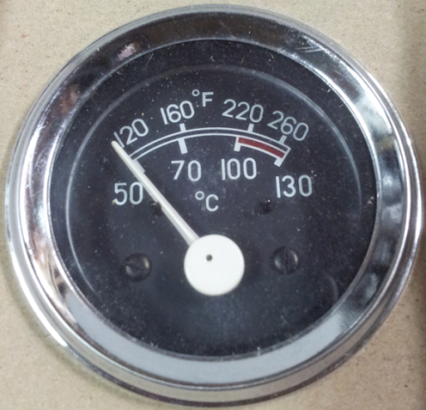 52mm temperature gauge