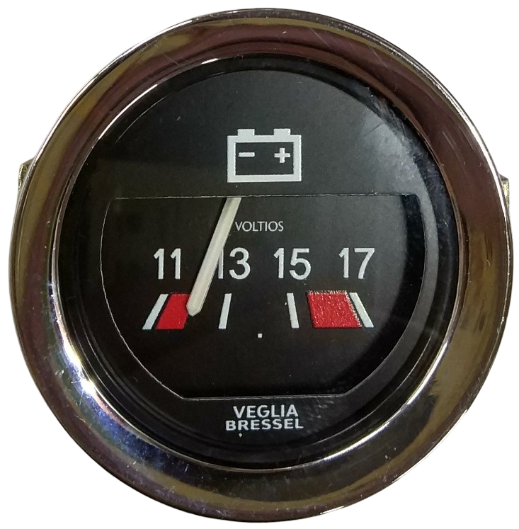 Voltímetro Veglia Bressel 52mm