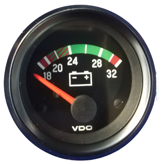 Voltímetro VDO 52mm 24V