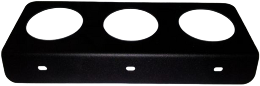 Car gauge holder for 3 52mm gauges