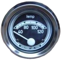 VDO 60mm 24V Temperature Gauge