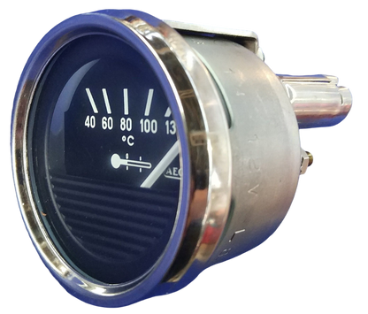 Jaeger 12V Temperaturthermometer-Uhr
