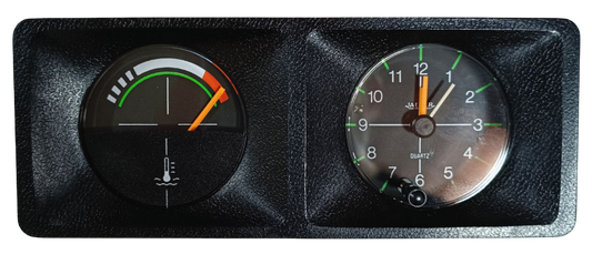 Renault 14 time and temperature clock
