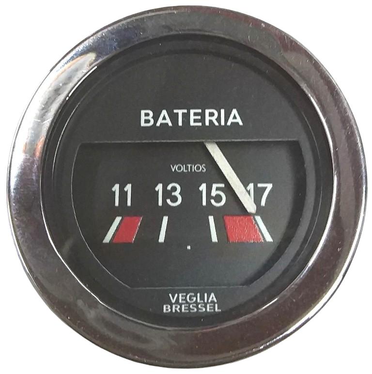 Voltímetro Veglia Bressel 52mm