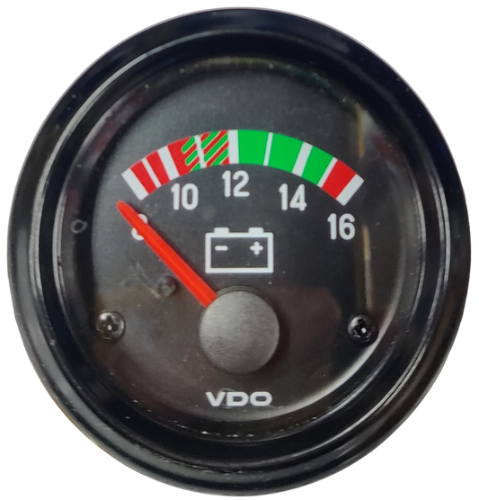 Voltímetro VDO 52mm 12V