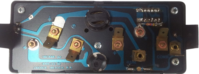 Renault Thermometer and Pressure Gauge