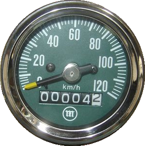 Tachometer/Kilometerzähler. Montesa H6, Enduro 75, Enduro 125 