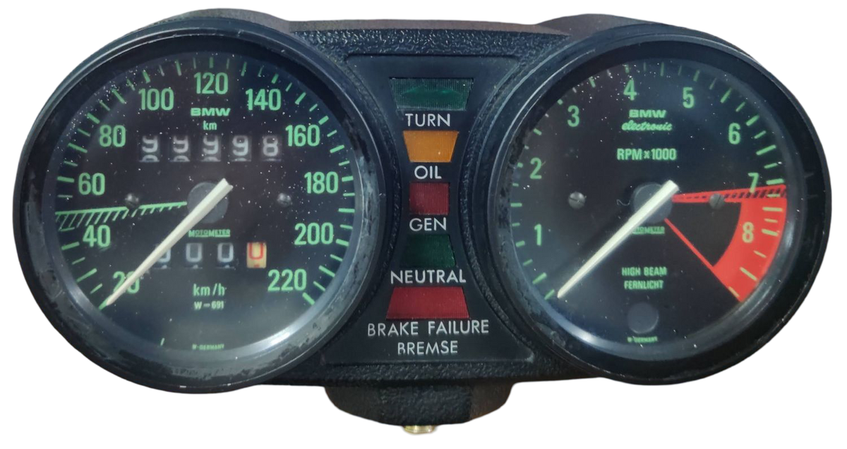 Cuadro de instrumentos BMW R 100 Modelos R2V Boxer W=691