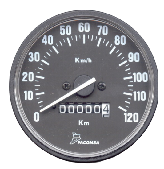 Velocímetro cuentakm. Derbi Fenix-50