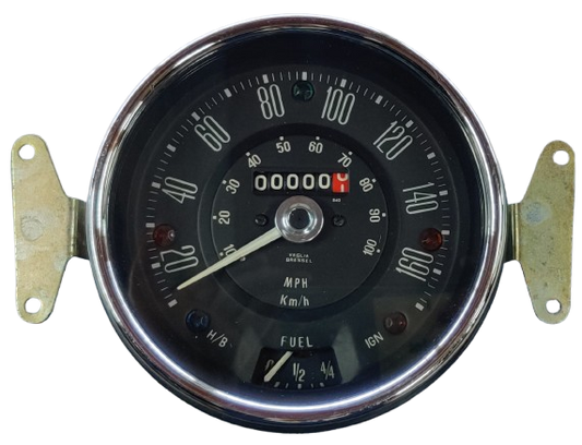 Tachometer/Kilometerzähler. 850 Veglia-Bressel restauriert