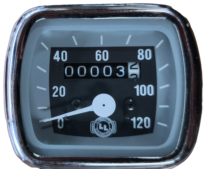 Velocímetro cuentakm. Lambretta 150 rectangular