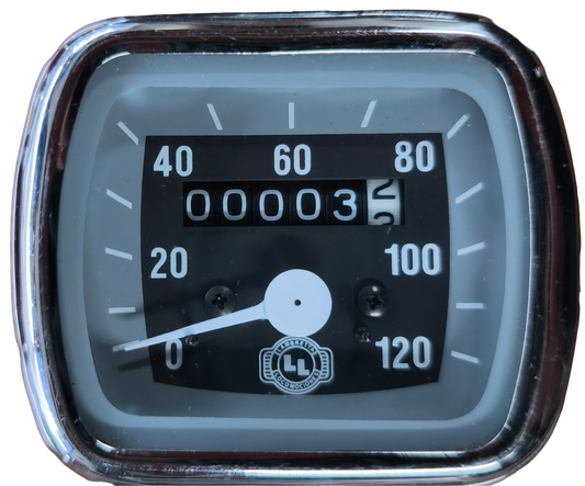 Velocímetro cuentakm. Lambretta 150 rectangular