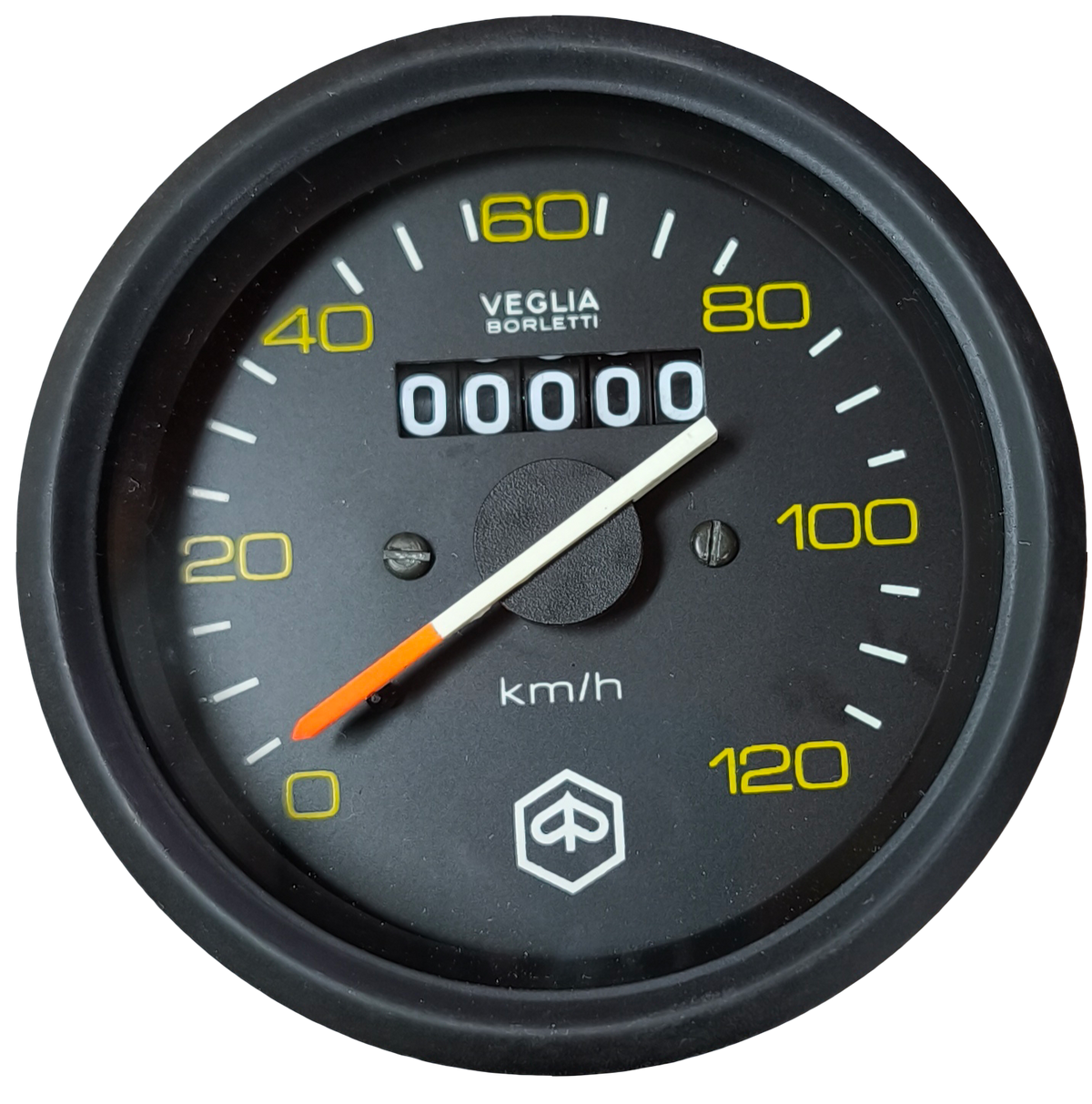 Genuine restored Vespa P125x, P150x, P200e, NV speedometer