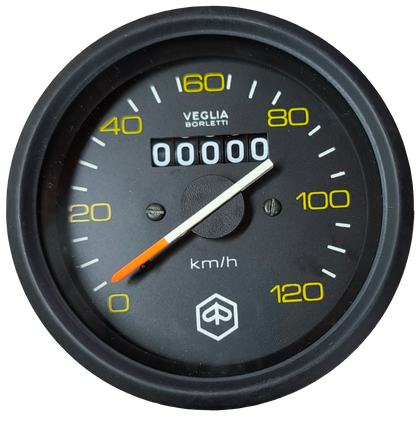 Genuine restored Vespa P125x, P150x, P200e, NV speedometer