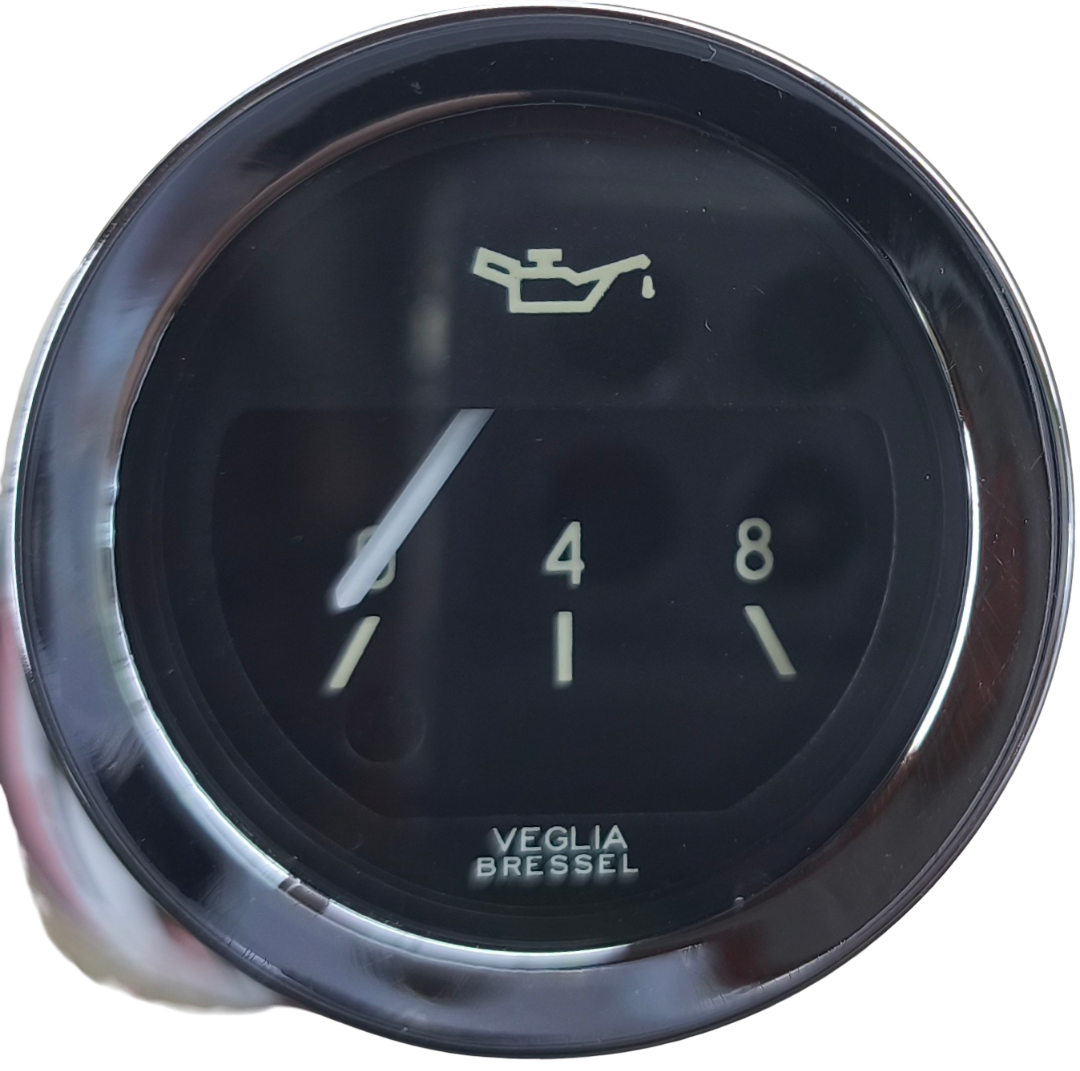 Manómetro. Reloj presión aceite Veglia Bressel 12v