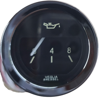 Manómetro. Reloj presión aceite Veglia Bressel 12v